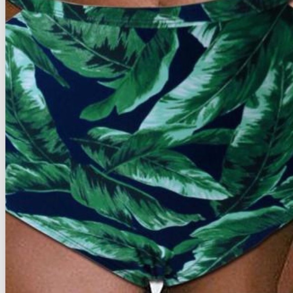 𝅺retro Flounce Tassel Off-shoulder High Waist Bikini. - Picture 6 of 6